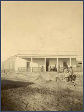 Albuquerque Indian School. Courtesy Denver Public Library, Western History Collection, Continent Stereoscopic Company, Z-3671.